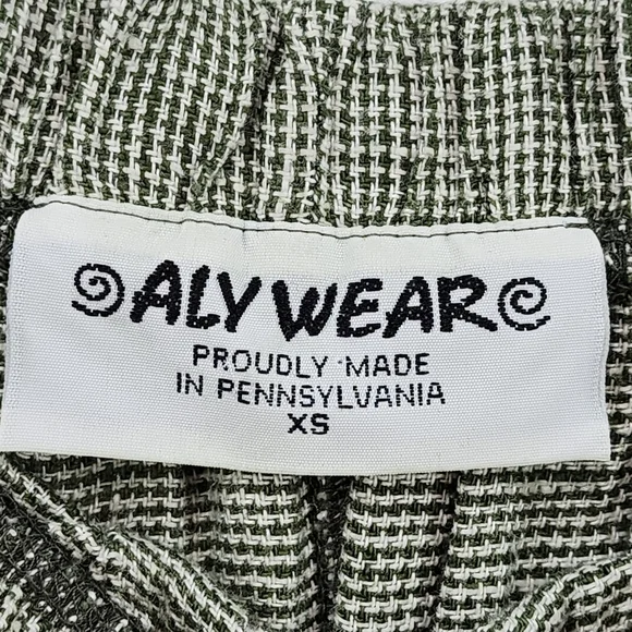 Aly Wear Women's Houndstooth A-line Maxi Skirt - XS - Picture 3 of 6